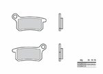 Brembo S.p.A. Off-Road Sintered Metal Brake pads - 07GR69SX