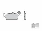 Brembo S.p.A. Off-Road Sintered Metal Brake pads - 07HO26SX