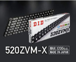 D.I.D 520ZVM-X X-Ring Drive Chain 520