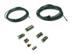 Bihr Gaz Throttle + Clutch Cable Repair Kit - Universal