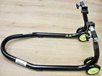 Bihr Home Track Front Paddock Stand with ''T'' Adapters Radial Matt Black