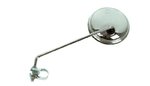 V PARTS Left Mirror With Collar Universal 105mm - Chrome (1pc)