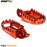 RFX Pro Footrests (Orange) - KTM SX85/125/450