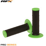 RFX Pro Series Dual Compound Grips Black Centre (Black/Green) Pair
