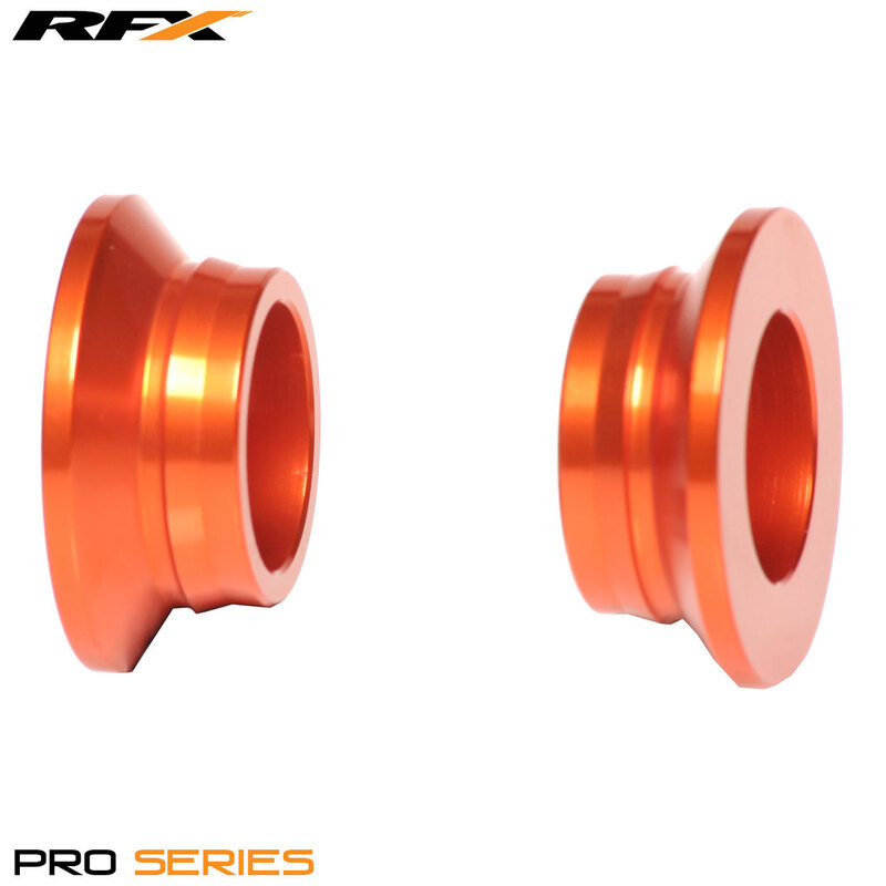 RFX  Pro Wheel Spacers Rear (Orange) - KTM SX/SXF 125-525