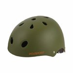 POLISPORT Helmet Urban Radical Tag Green/Orange Size 53/55