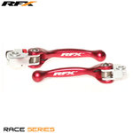 RFX Race Forged Flexible Lever Set (Red) AJP Trials All (Not Sherco)