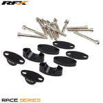 RFX Race Handlebar Riser Kit 28.6mm (Black) Universal Raises 25mm/30mm/35mm/40mm