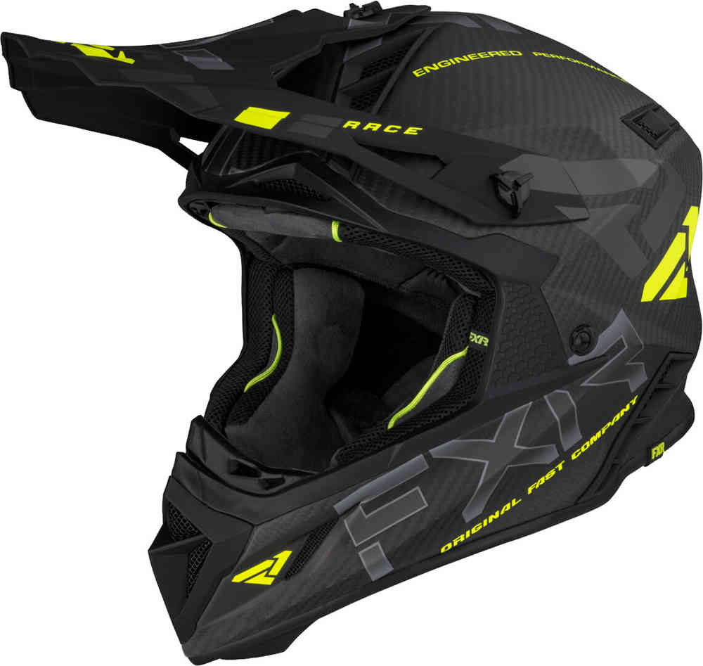 FXR Helium Carbon 2023 Motocross Helmet