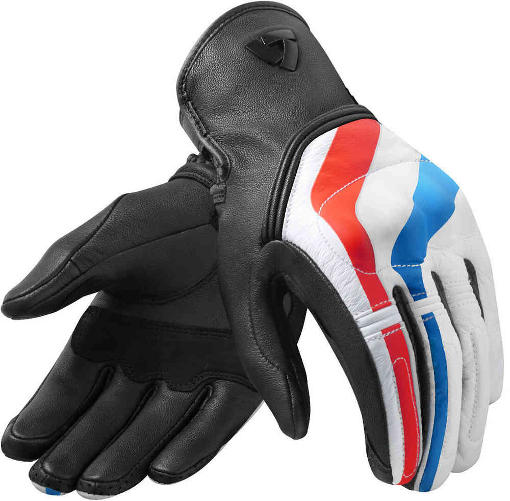 Revit Redhill red/blue Motorcycle Gloves