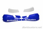 Barkbusters VPS MX Handguard Plastic Set Only Blue/White Deflector