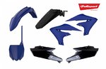 POLISPORT Plastics Kit Blue/Black Yamaha YZ250/450F