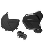 POLISPORT Clutch, Ignition and Water Pump Cover Protector Set - KTM 250 / 300 EXC / XC-W (17-22)