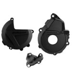 POLISPORT Clutch, Ignition and Water Pump Cover Protector Set - KTM / Husqvarna