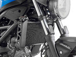 Protezione GIVI per radiatori ad acqua e olio in acciaio inox, nero per Suzuki SV 650 (16-21)