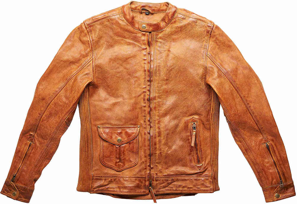 Fuel Bourbon Motorcycle Leather Jacket