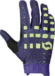 Scott Podium Pro Purple/Green Motocross Gloves