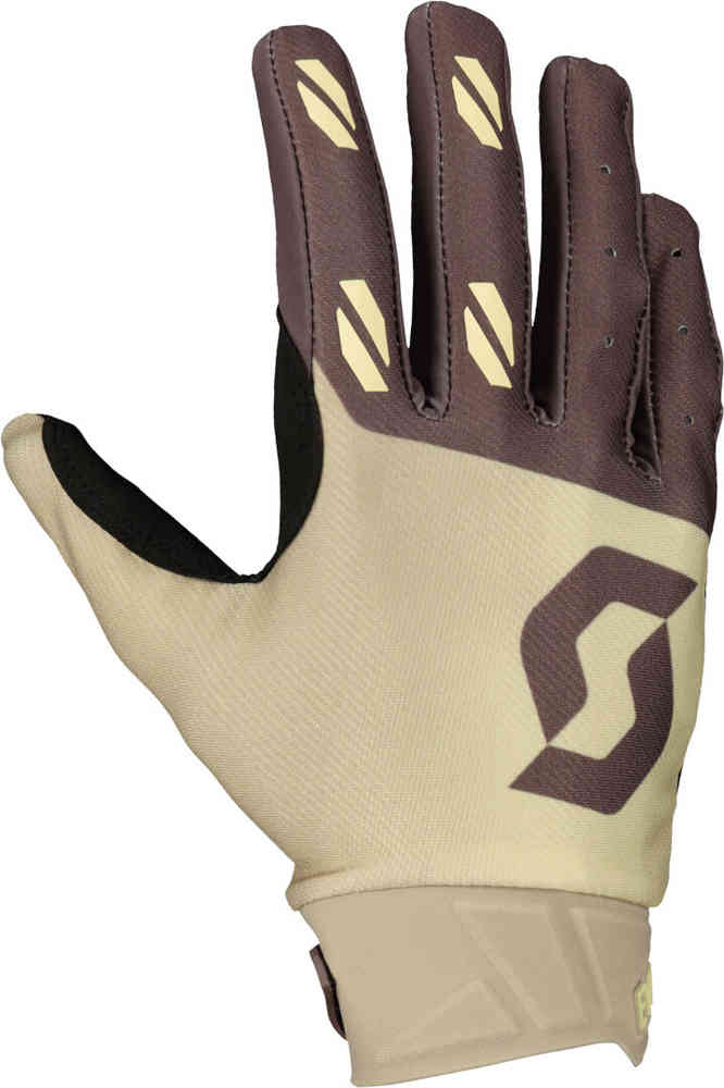 Scott Evo Fury Dark Brown/Beige Motocross Gloves