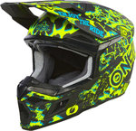 Oneal 3SRS Assault Neon Motocross Helmet