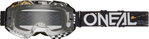 Oneal B-10 Attack Clear Motocross Goggles