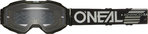 Oneal B-10 Solid Clear Motorcrossbril voor kinderen