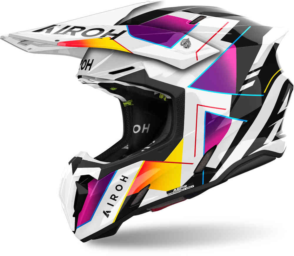Airoh Twist 3 Rainbow Motocross Helm