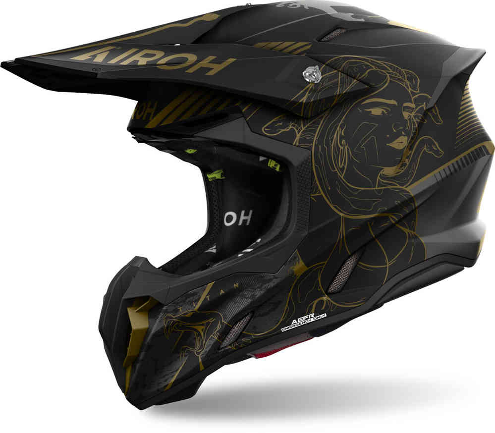 Airoh Twist 3 Titan Motorcross Helm