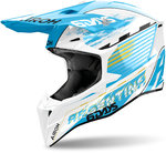 Airoh Wraaap Six Days Argentina Motocross Helm