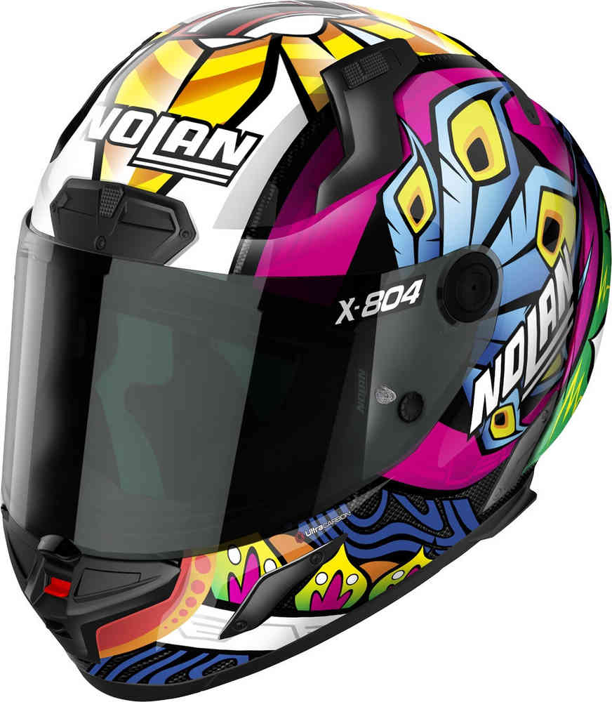 Nolan X-804 RS Ultra Carbon Chaz Davies Replica Helmet