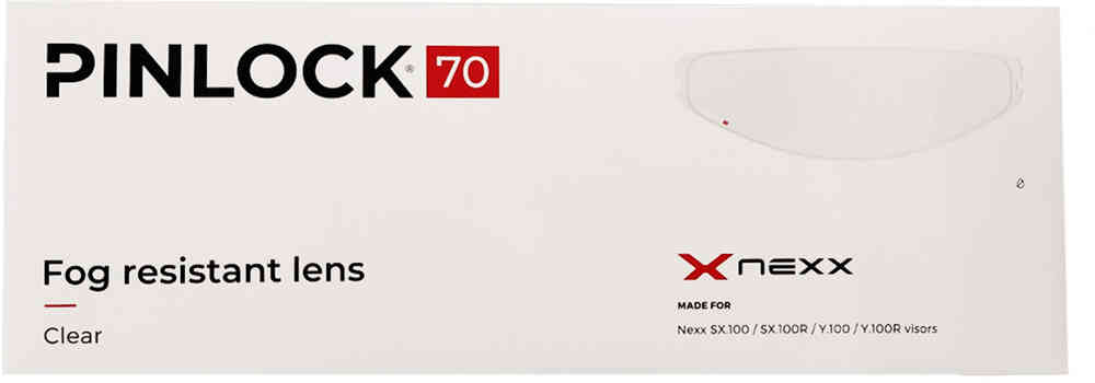 Nexx 70 Y.100R / Y.100 / SX.100R / SX.100 Pinlock Lens