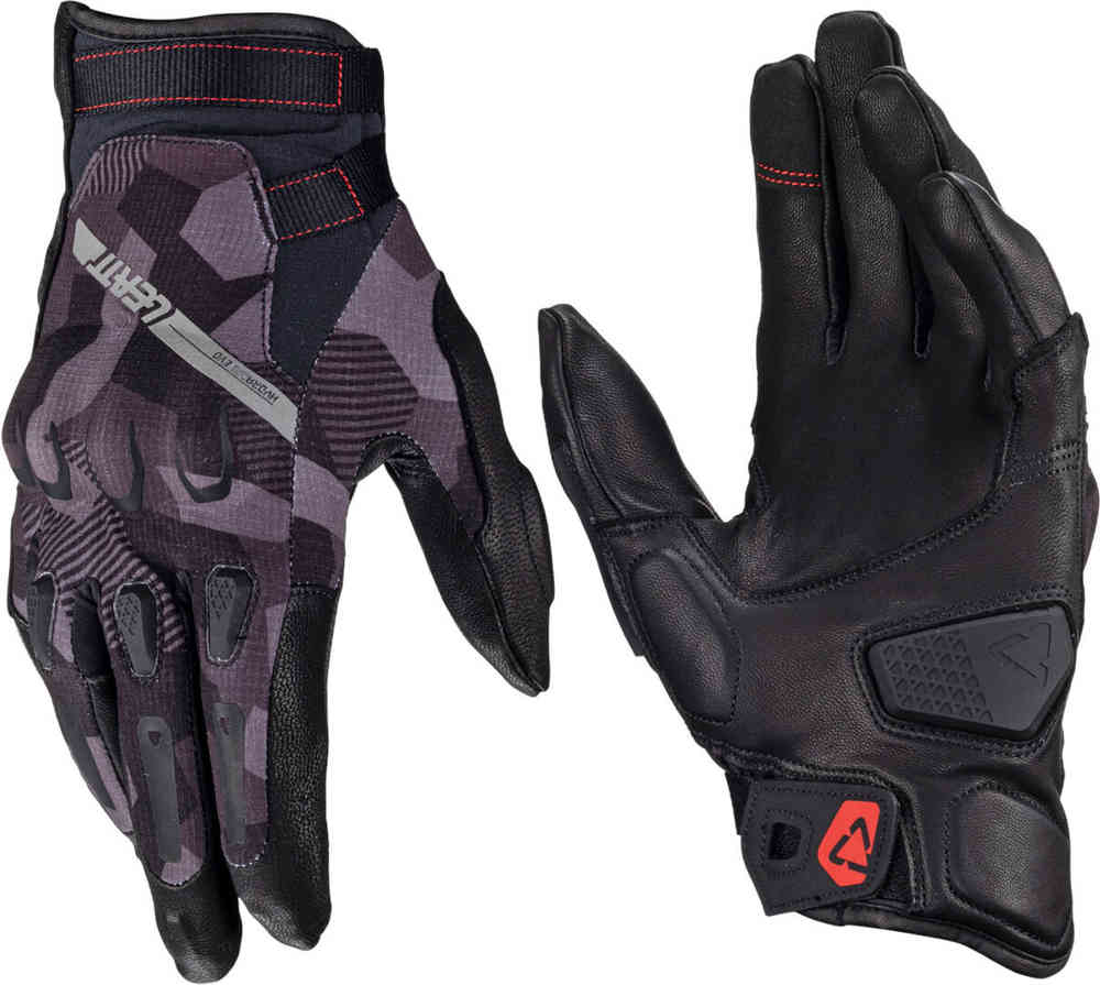 Leatt ADV HydraDri 7.5 Steel Short waterproof Motorcycle Gloves