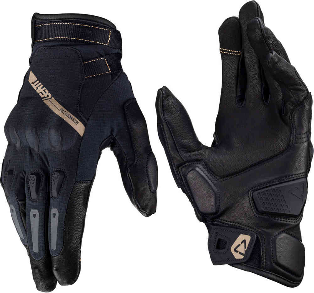 Leatt ADV HydraDri 7.5 Stealth Short waterproof Motorcycle Gloves