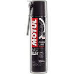 MOTUL MC CARE C2+ CHAIN LUBE ROAD, white chain spray with PTFE additives, 400ML, X12 carton