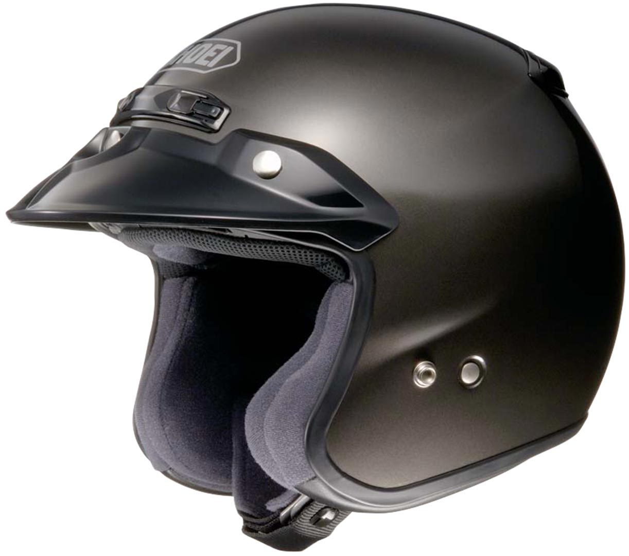 Shoei RJ Platinum-R Metalic Casque jet Noir Gris XS