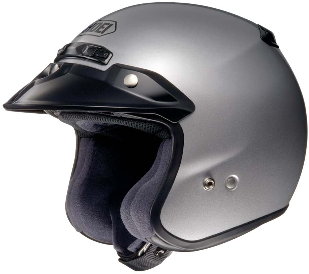Shoei RJ Platinum-R Metalic Casque jet Argent XS