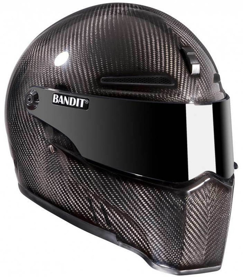 Image of Bandit Alien II Carbon Casque de moto Charbon M