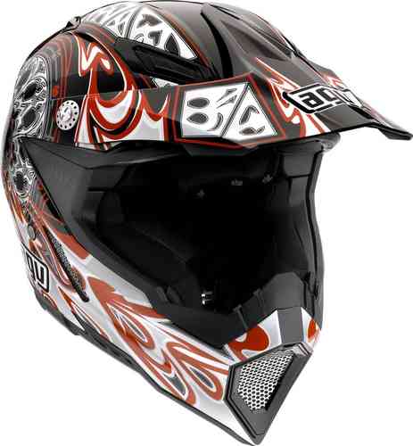 Agv Ax 8 5 Gothic Flame Motorcross Helm Zwart Rood 2Xs agv kopen in de aanbieding Agv Ax 8 5 Gothic Flame Motorcross Helm Zwart Rood 2Xs agv kopen in de aanbieding
