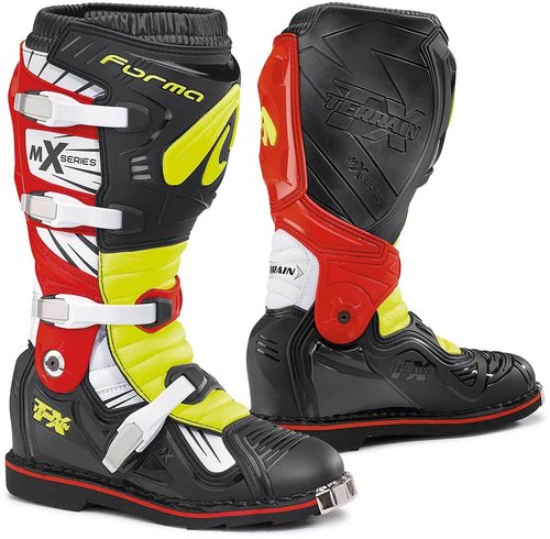 Forma Terrain Tx 20 Motocross Boots Zwart Rood Geel 40 forma kopen in de aanbieding Forma Terrain Tx 20 Motocross Boots Zwart Rood Geel 40 forma kopen in de aanbieding