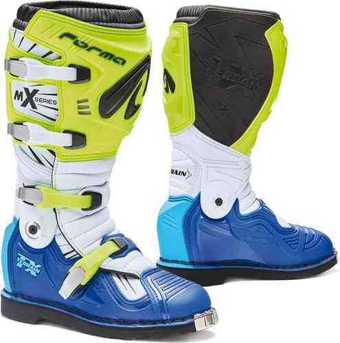 Forma Terrain Tx 20 Motocross Boots Wit Blauw Geel 46 forma kopen in de aanbieding Forma Terrain Tx 20 Motocross Boots Wit Blauw Geel 46 forma kopen in de aanbieding