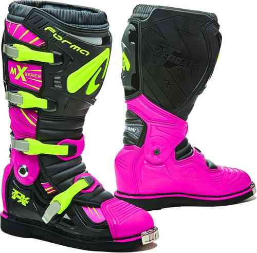 Forma Terrain Tx 20 Motocross Boots Zwart Pink Geel 42 forma kopen in de aanbieding Forma Terrain Tx 20 Motocross Boots Zwart Pink Geel 42 forma kopen in de aanbieding