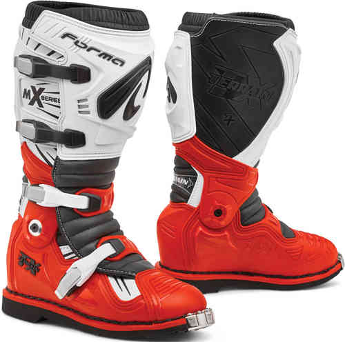 Forma Terrain TX 2.0 Botas de Motocross Blanco Rojo 42