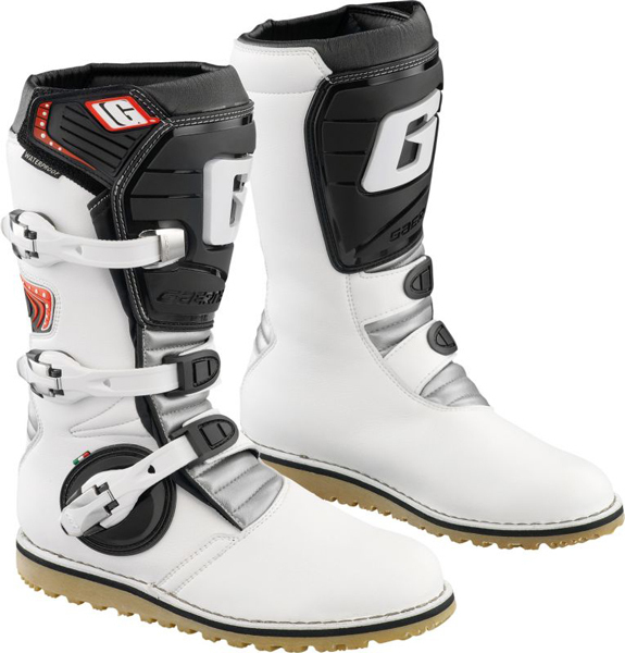 Image of Gaerne Balance Classic Bottes de moto Blanc 47