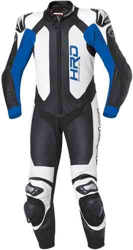 Held Slade One Piece Motorcycle Leather Suit Traje de cuero de una ... Negro Azul 60