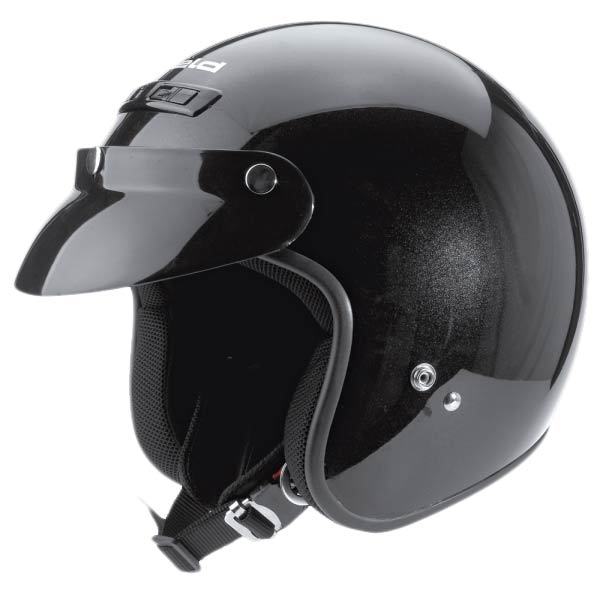 Held Rune Jet casque uni Noir 2XS