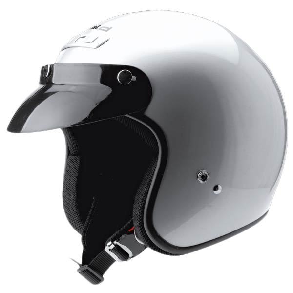 Held Rune Jet casque uni Noir Argent 2XS