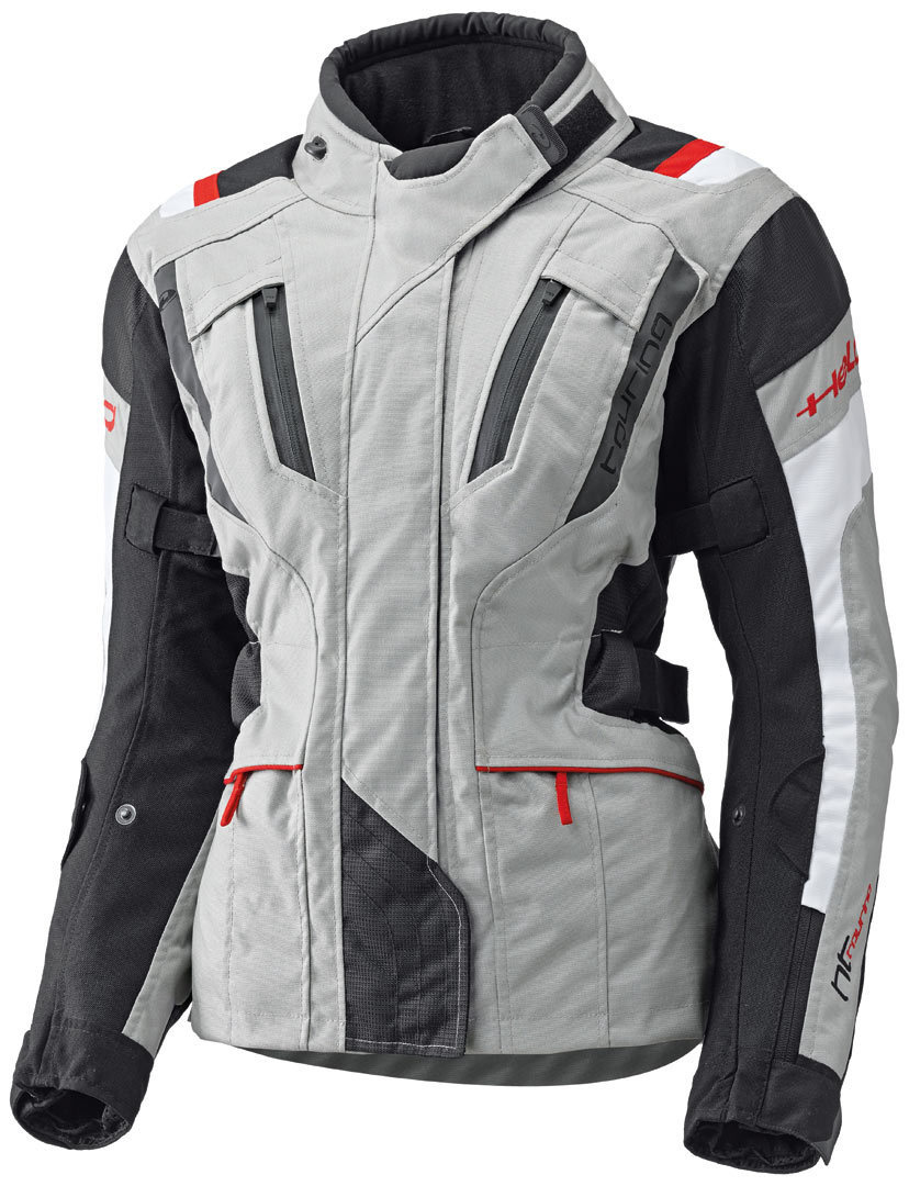 Image of Held 4-Touring Veste Textile Mesdames Noir Gris 3XL