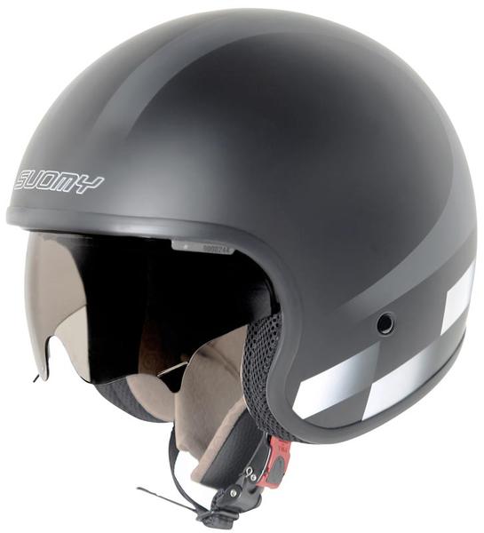 Suomy 70's Racing Casque jet Noir S