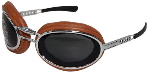 Baruffaldi Sfericum Pad Motorfiets Bril Bruin Een Maat baruffaldi kopen in de aanbieding