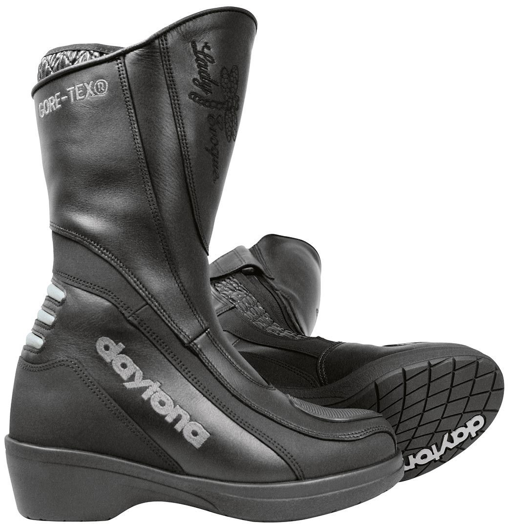 Daytona Lady Evoque GTX Gore-Tex bottes de moto pour dames imperméa... Noir 36