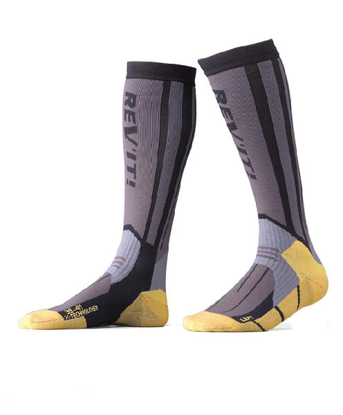 Revit Enduro/MX Chaussettes Noir 35 36 37 38